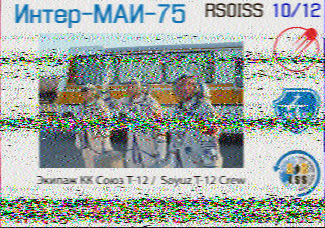 International Space Station SSTV part 2