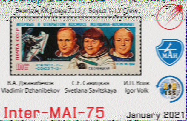 International Space Station SSTV part 2